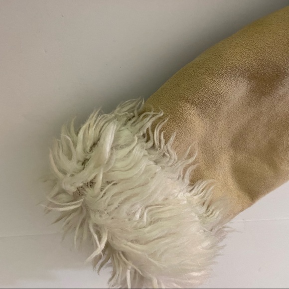 GAP Toddler Girls Faux Shearling Jacket size XS/S (4-7) - Picture 5 of 6